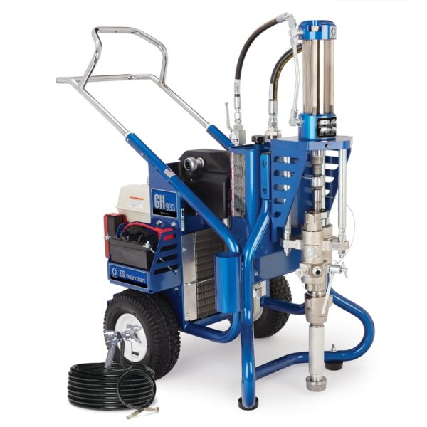 Graco GH 933ES Big Rig Petrol Hydraulic Sprayer, Complete