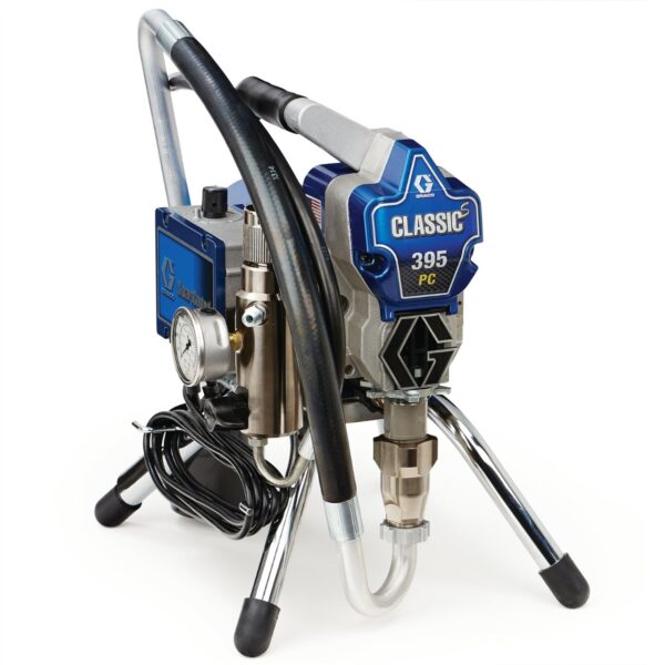 Graco Classic S 395 PC Electric Airless Sprayer, Stand, 110V, UK