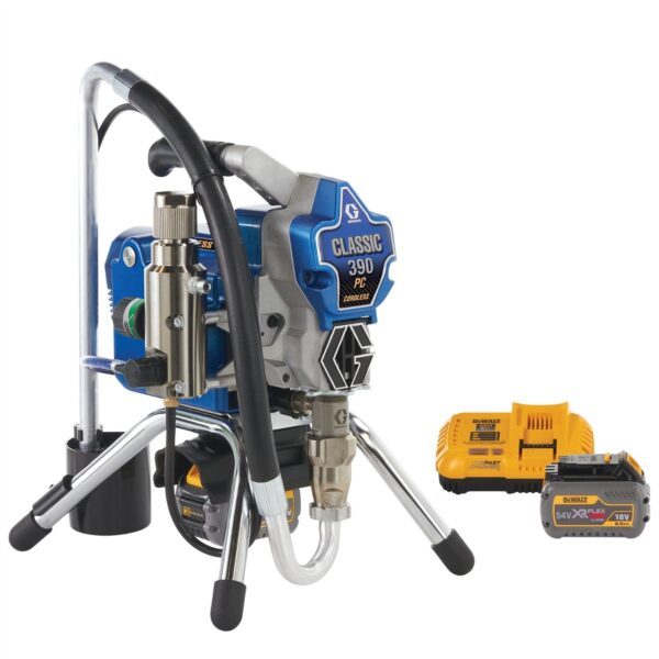Graco Classic 390 PC cordless airless sprayer, stand, 230V, CEE - Görsel 2