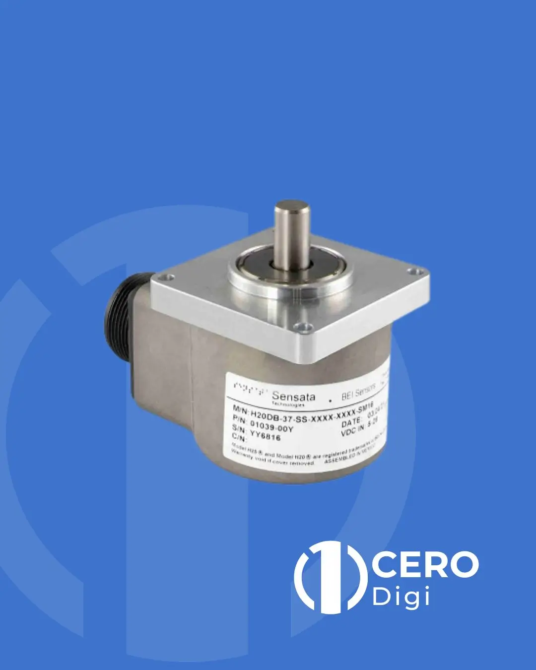 CERO DIGI SENSATA BEI SENSORS H20 Series INCREMENTAL ENCODERS
